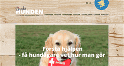 Desktop Screenshot of brukshunden.se